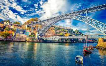 Міст Дона Луїша в Порту, Португалія
